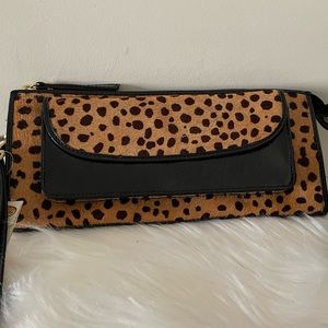 Talbots Animal Print Clutch Purse❤️. NWT